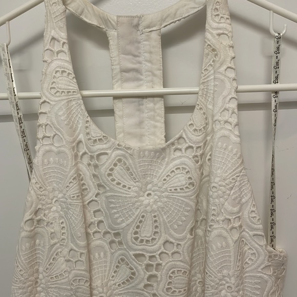 Lilly Pulitzer white dress, size 4 - Picture 3 of 5